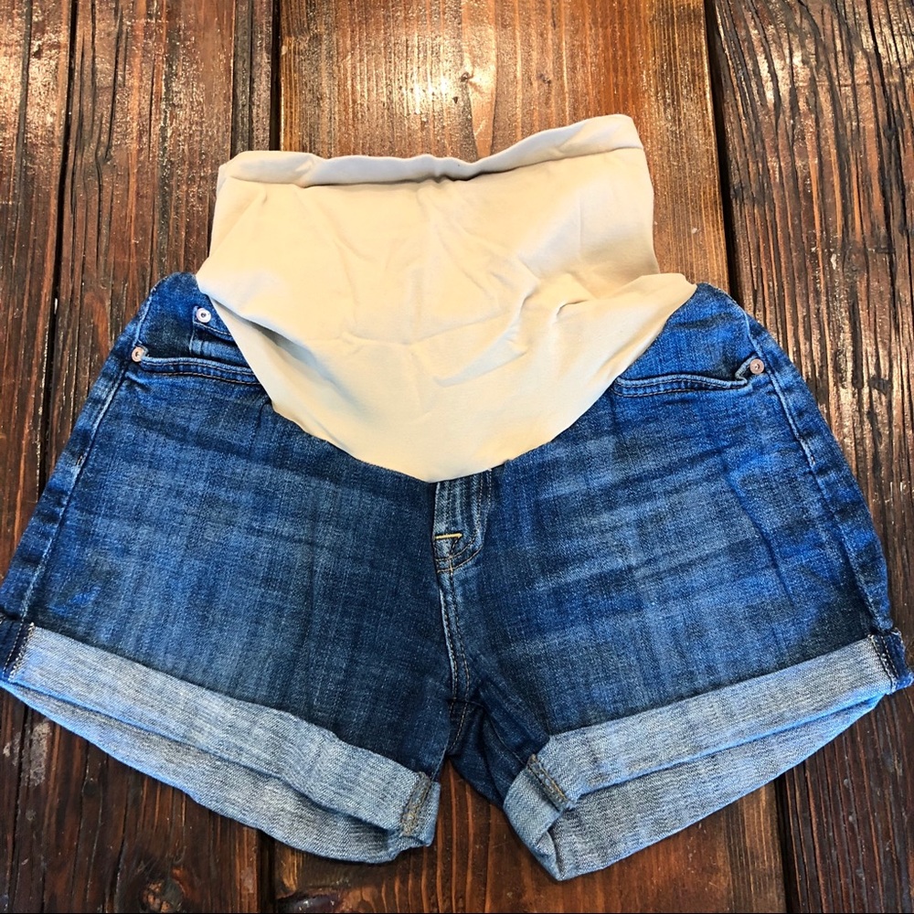 7 for All Mankind maternity shorts